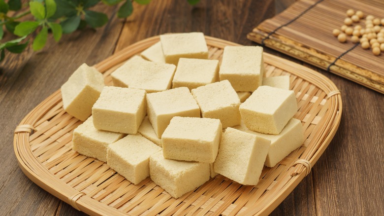 Frozen Japanese tofu