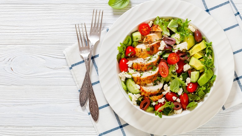 rotisserie chicken salad
