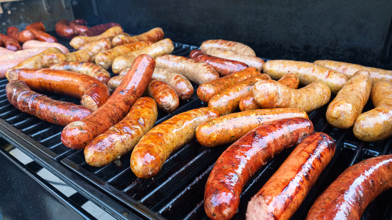 Sausages and hot dogs