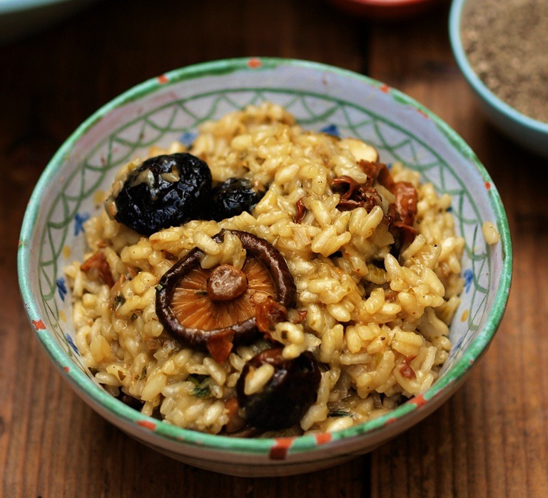 Wild Mushroom Risotto Recipe