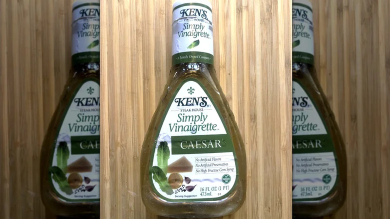 bottled ken's simply vinaigrette caesar
