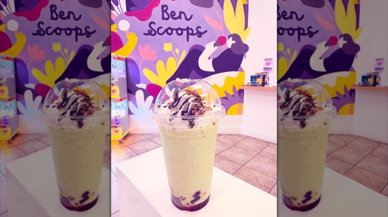 Ben Scoops Halo-halo ice cream shake