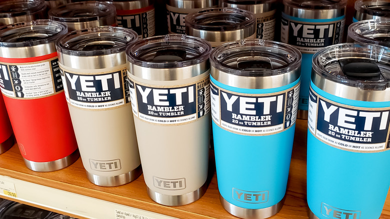 Yeti water bottles