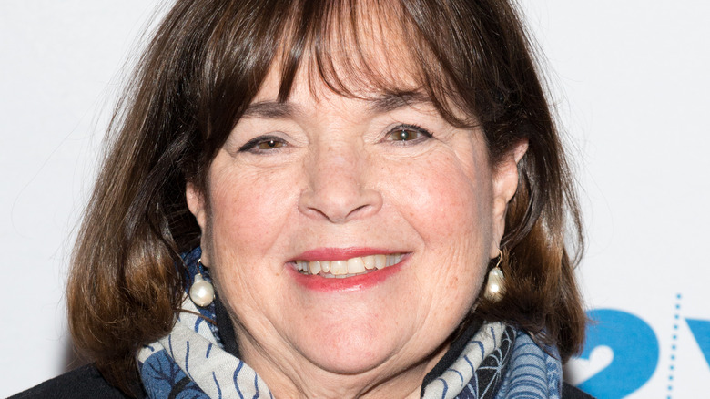 Ina Garten smiling at red carpet event