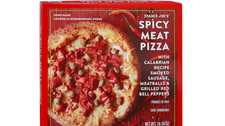 Trader Joe's Spicy Meat Pizza