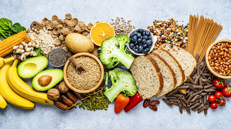 Display of ingredients