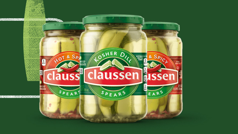 Claussen pickle jars