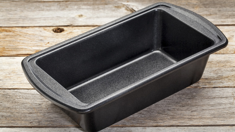 gray loaf pan