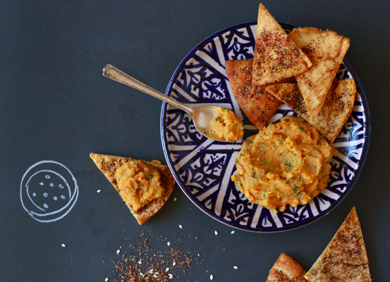 Za'atar-Dusted Pita Chips Recipe