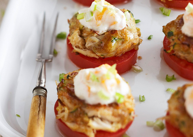 Zucchini Stuffed Crab Cakes Recipe