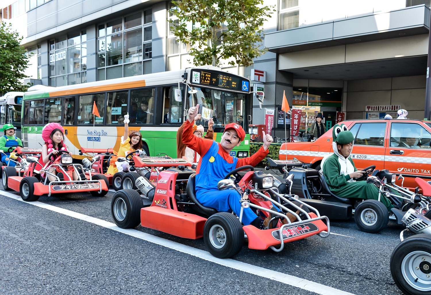 Real Mario Kart In Tokyo