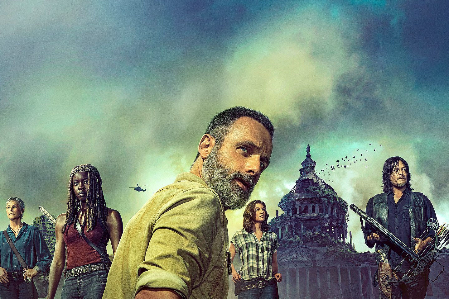TWD andrew lincoln the walking dead season 9