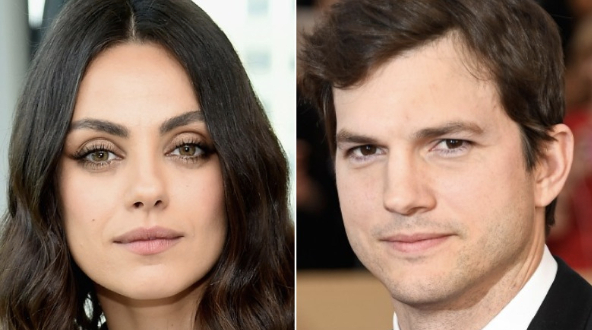 Mila Kunia and Ashton Kutcher