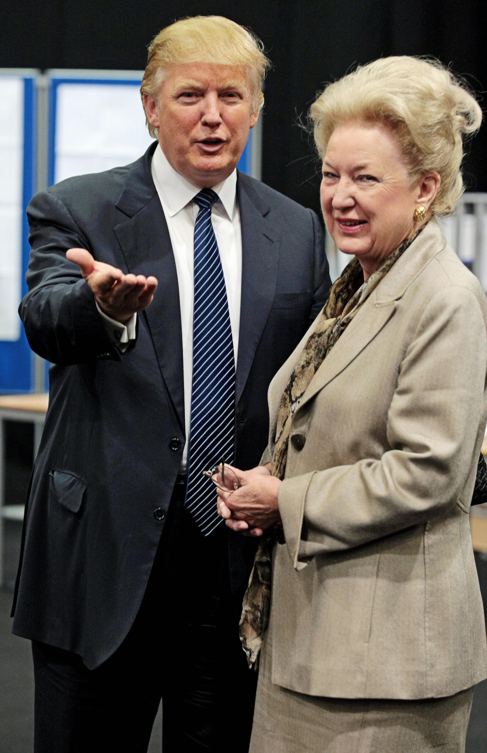 Donald Trump and sister