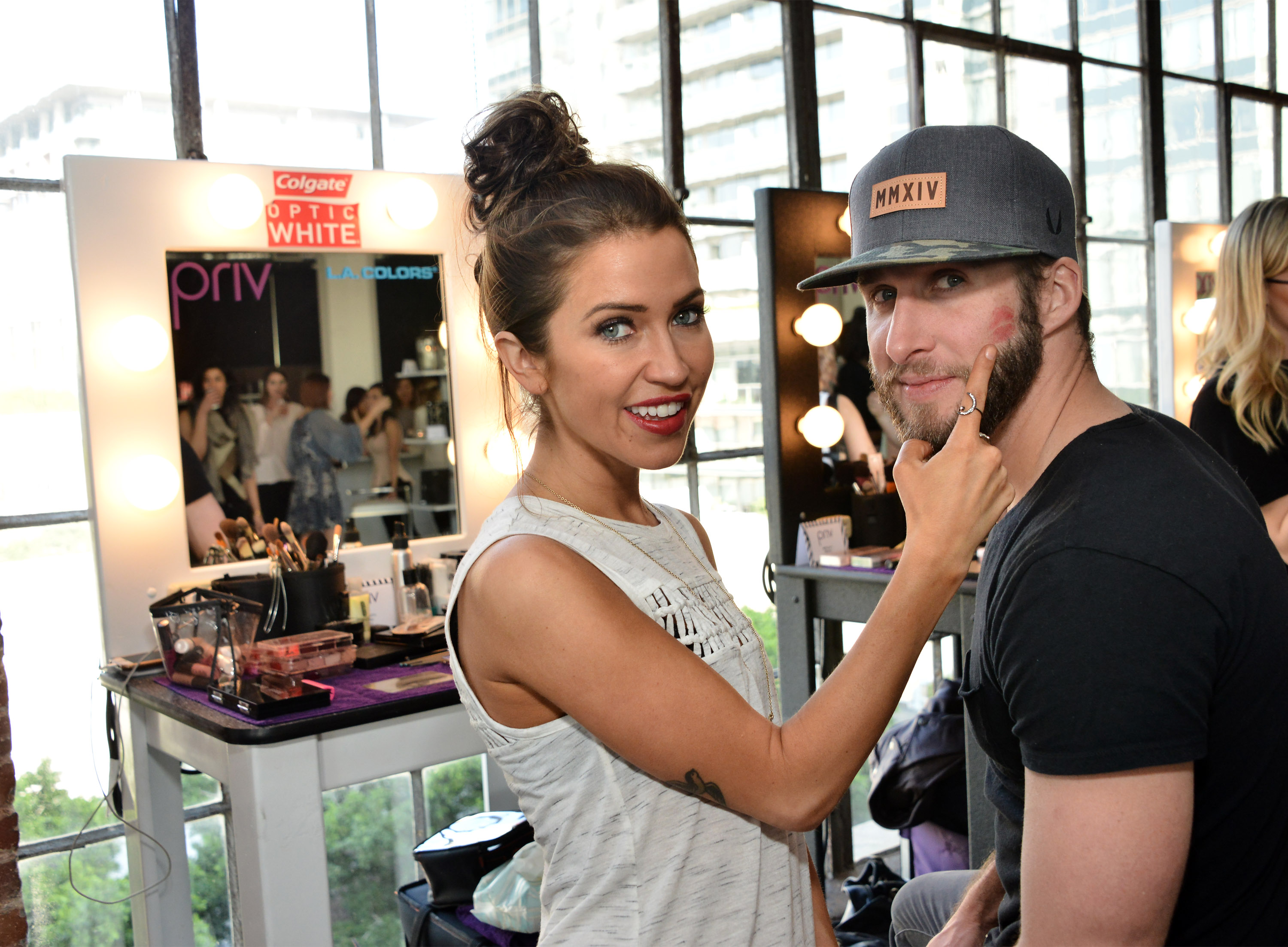 Colgate Optic White Beauty Bar at Hudson Loft in Los Angeles - Day 1