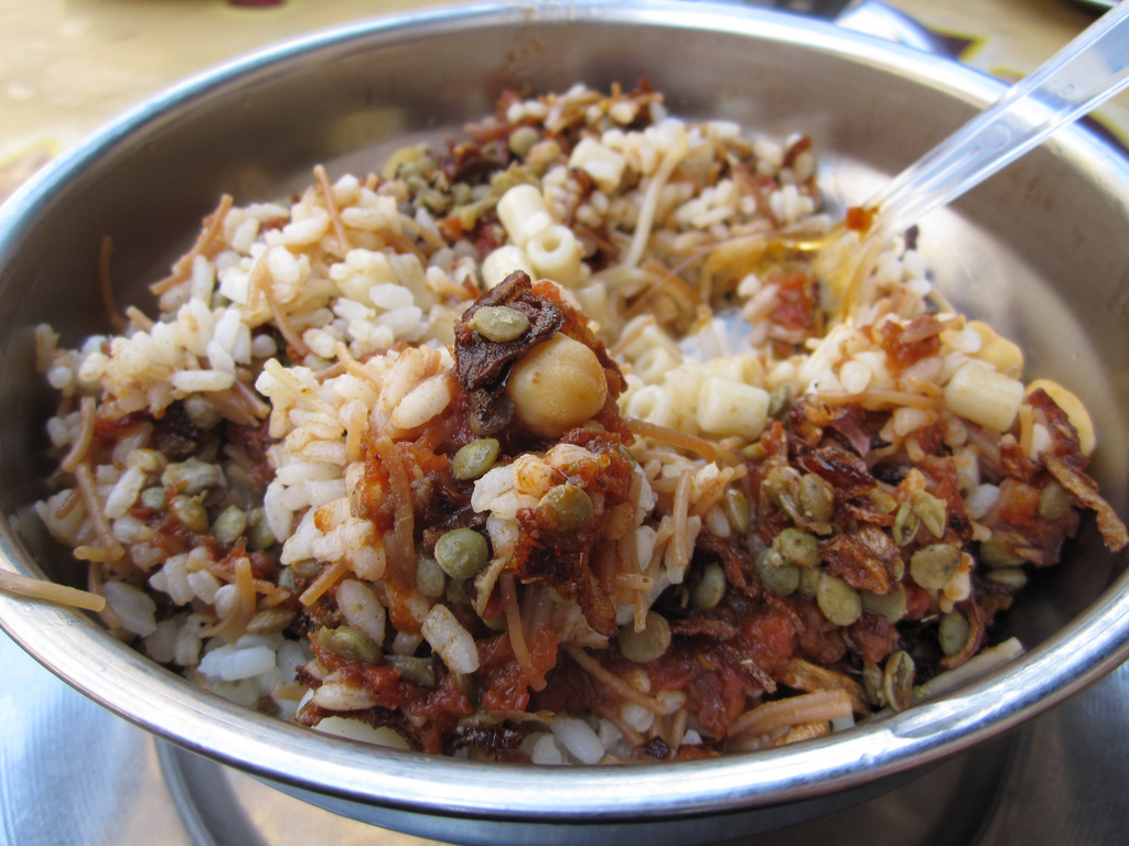 Egyptian Recipes Egyptian Koshary Recipe Food Republic Egyptian Recipes Egyptian Koshary Recipe Food Republic