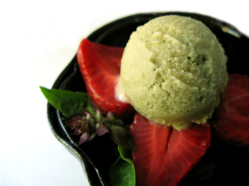 Basil Ice Cream Recipe Food Republic
