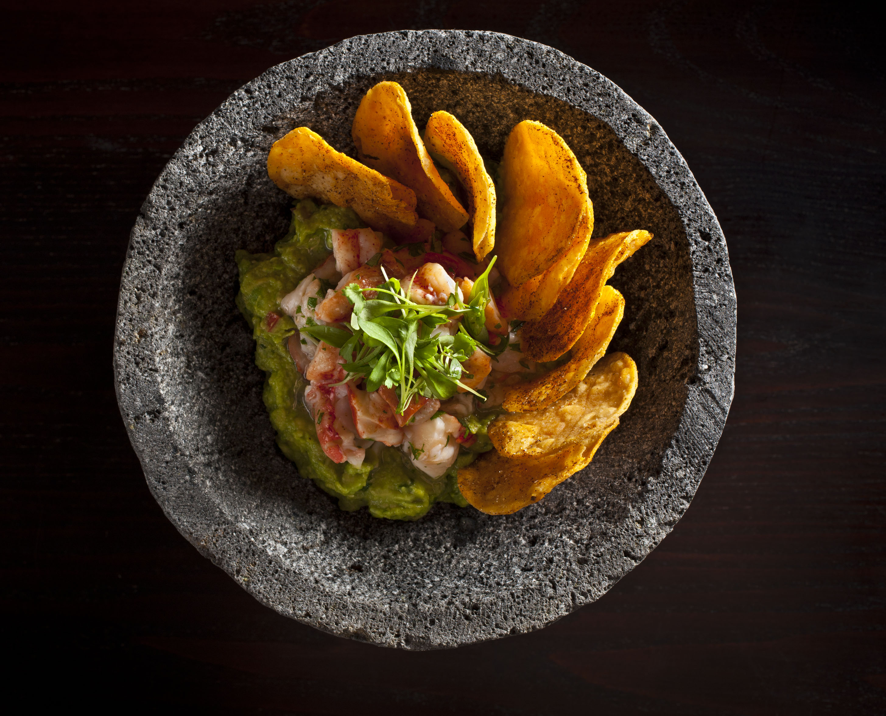 lobster guacamole by Todd English