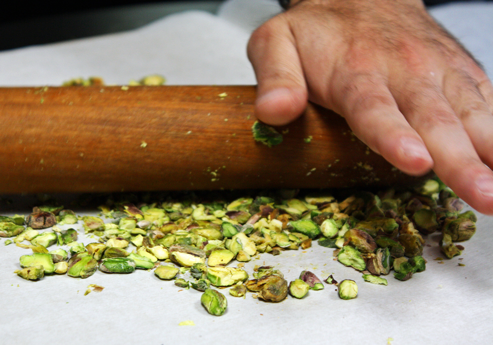 Finish crushing nuts Food Republic