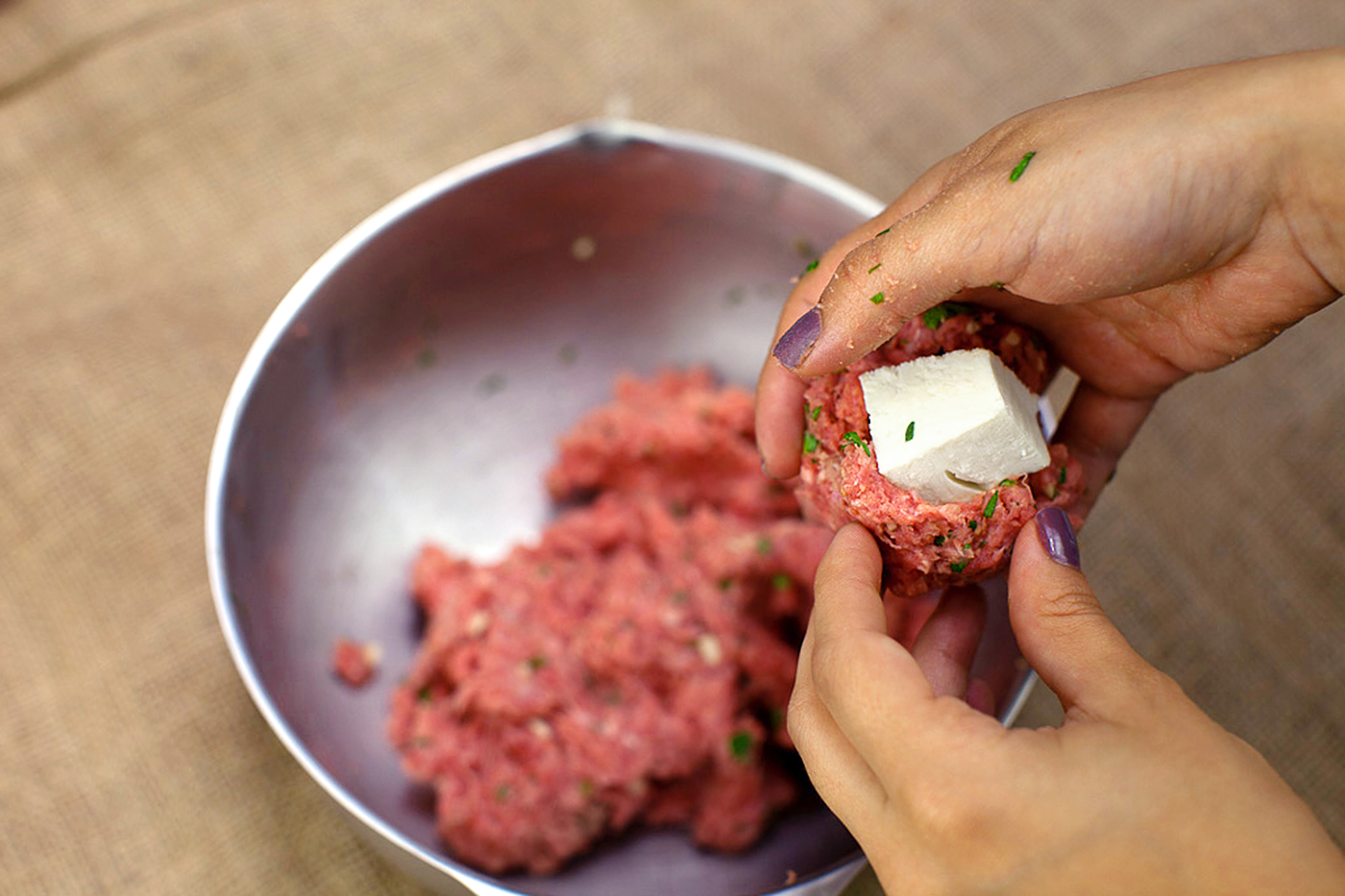 stuff the meatballs
