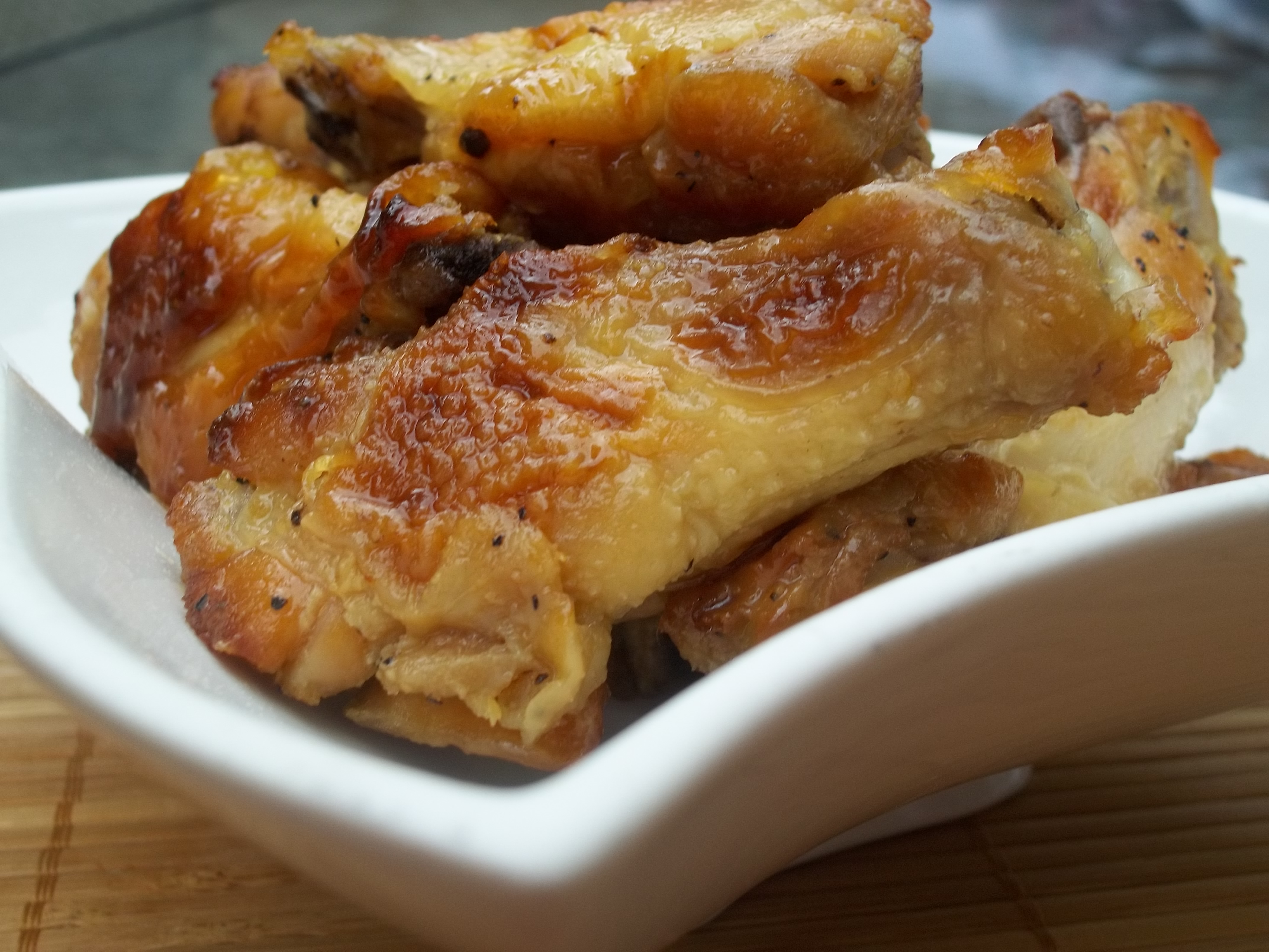 gin and lemon wings