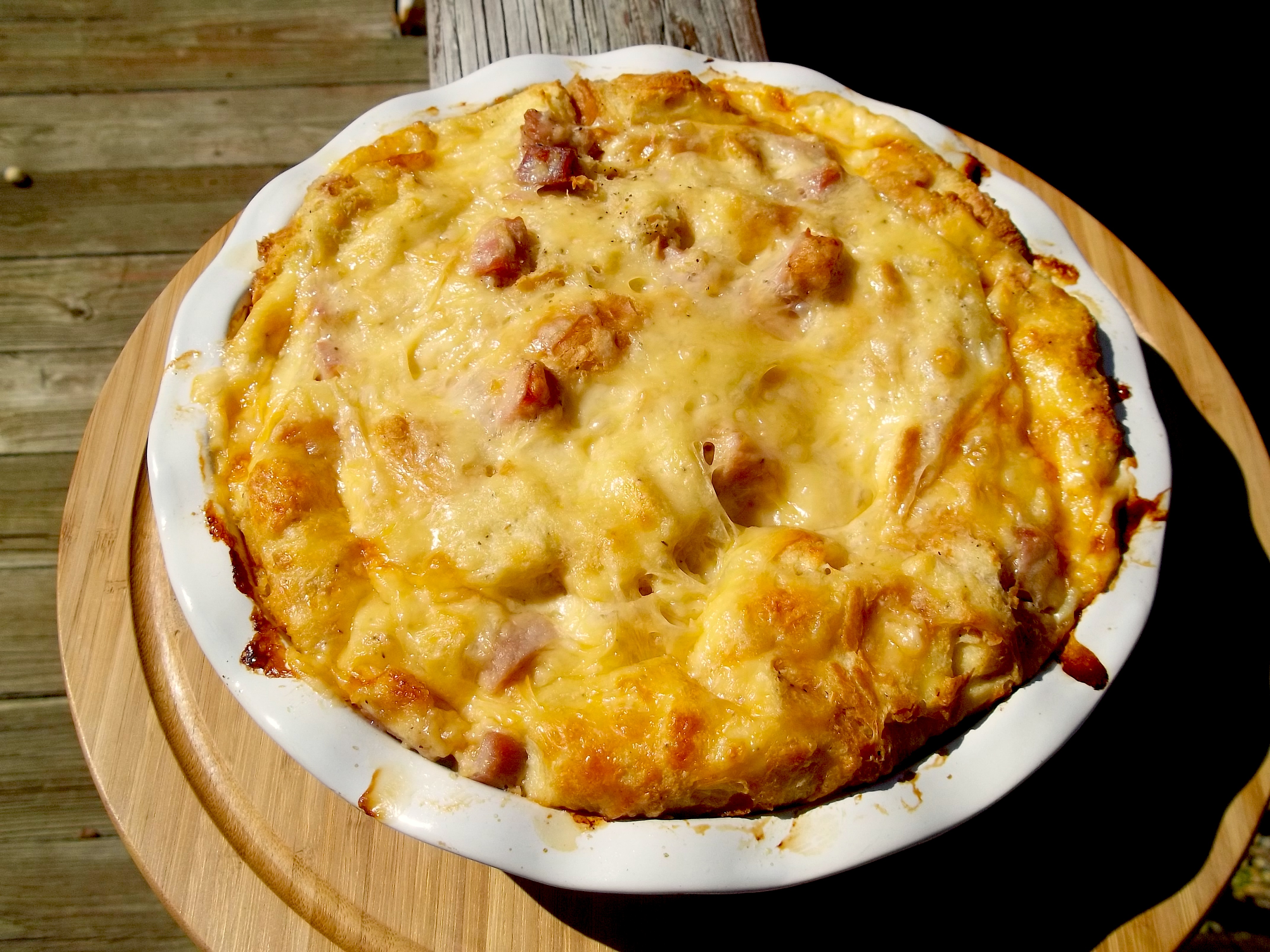 Ham And Cheese Strata Recipe Food Republic ham-and-cheese-strata-recipe-food-republic