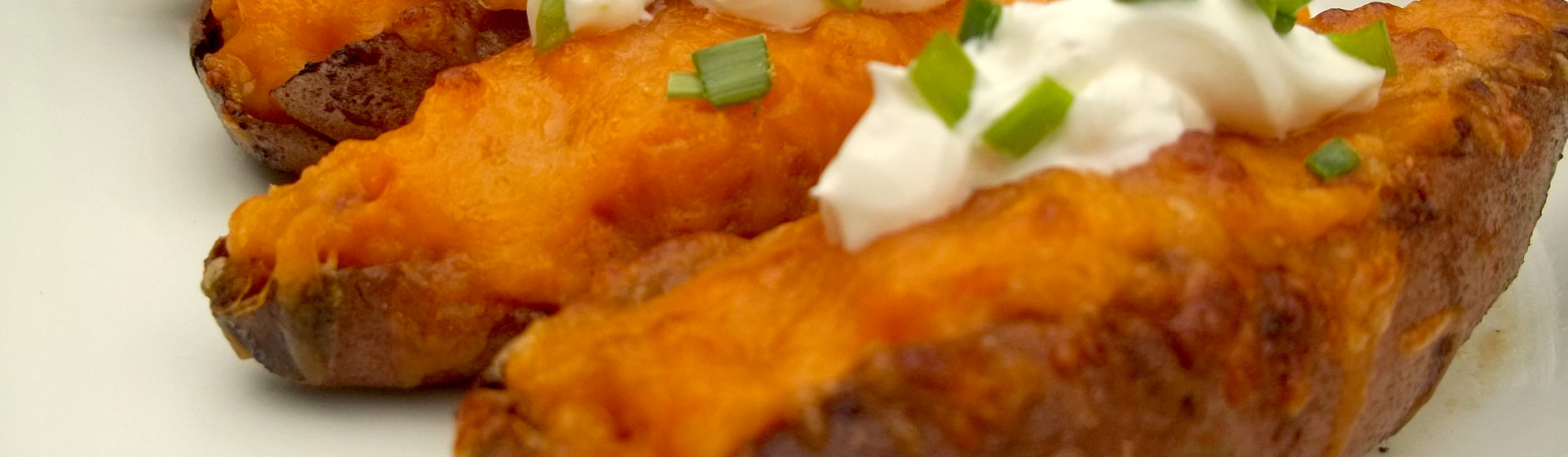 Sweet Potato Skins With Bacon Recipe Food Republic