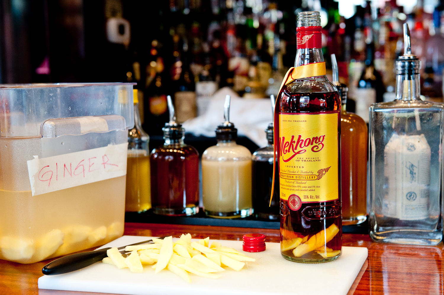 How to Make GingerInfused Mekhong Rum Food Republic