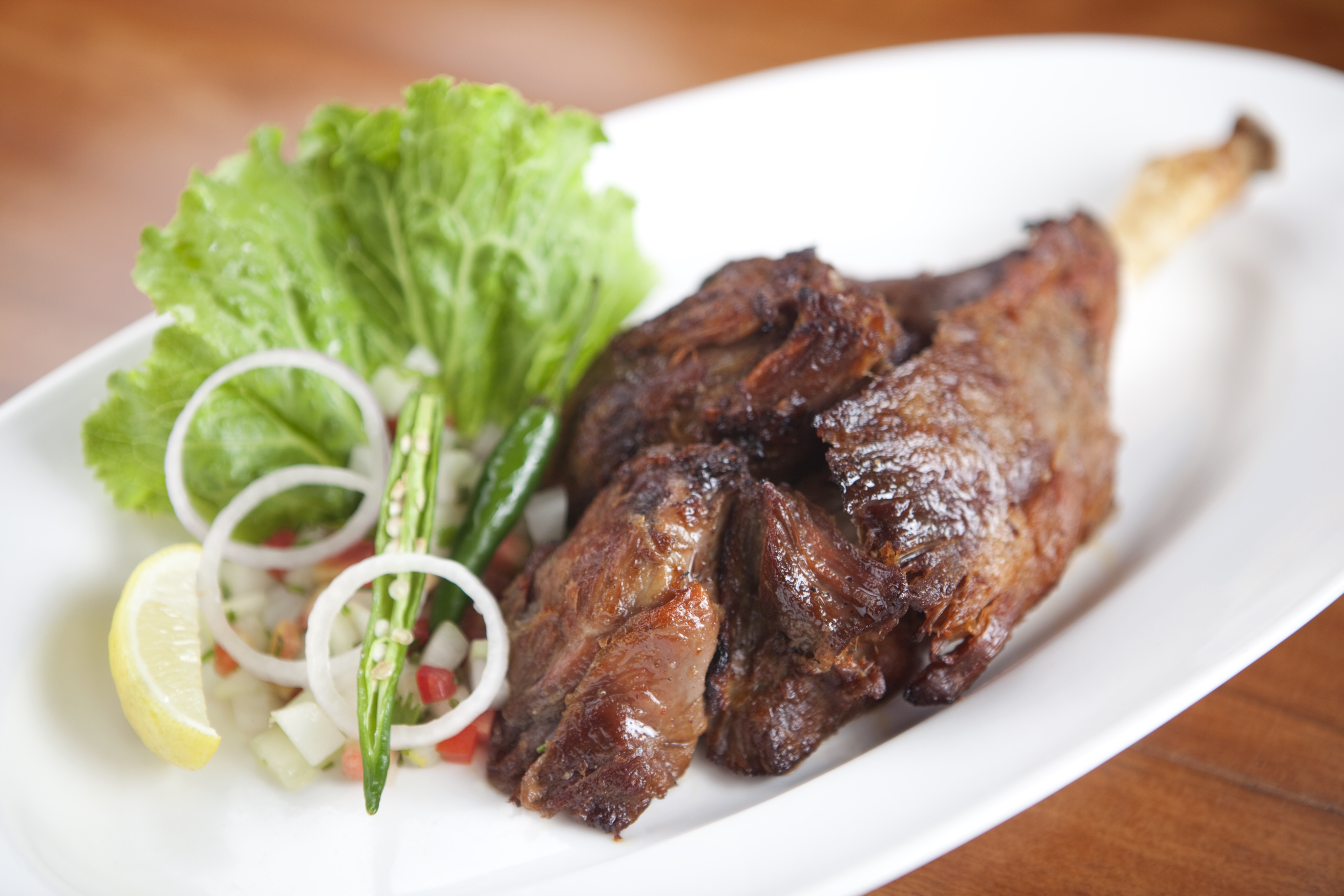 IndianSpiced Leg of Lamb Recipe Food Republic