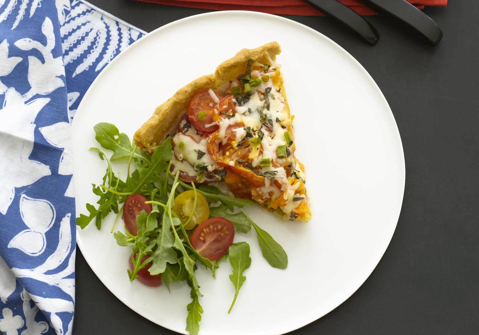 Heirloom Tomato and Mozzarella Tart Recipe Food Republic