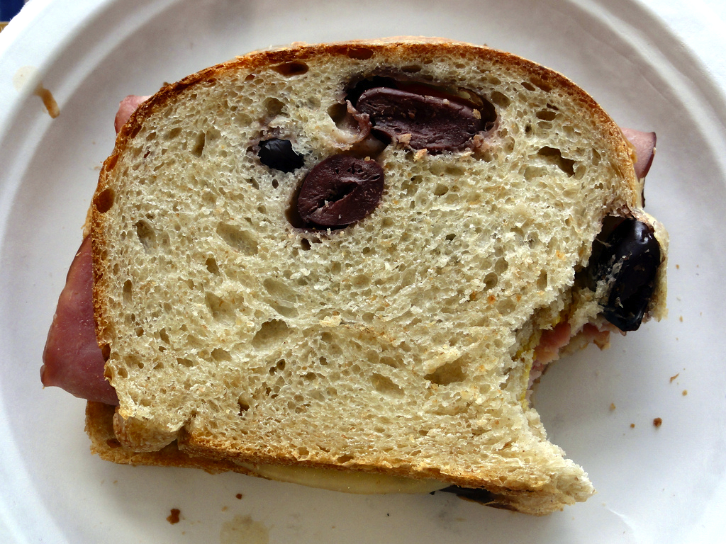 In Support Sandwiches On Rosemary Olive Bread Food Republic