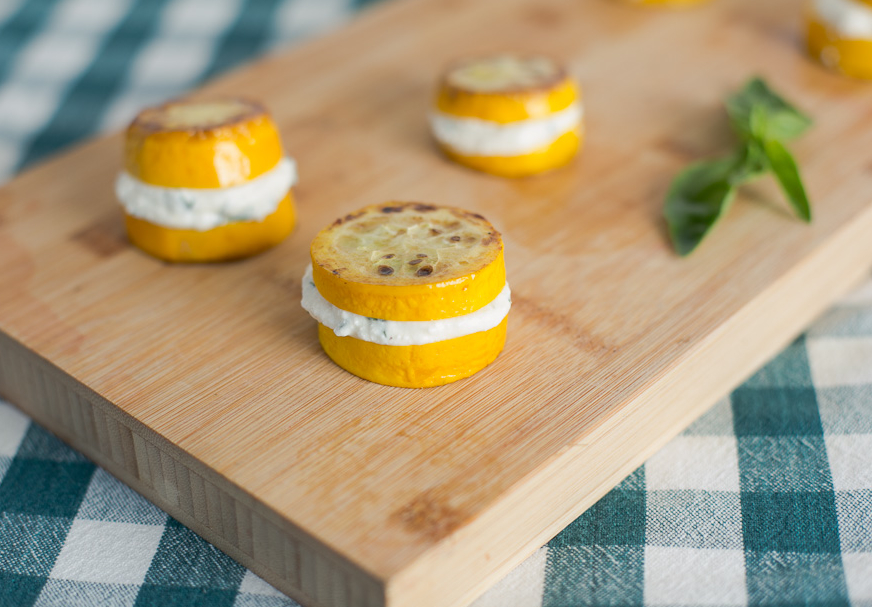 summer squash with ricotta