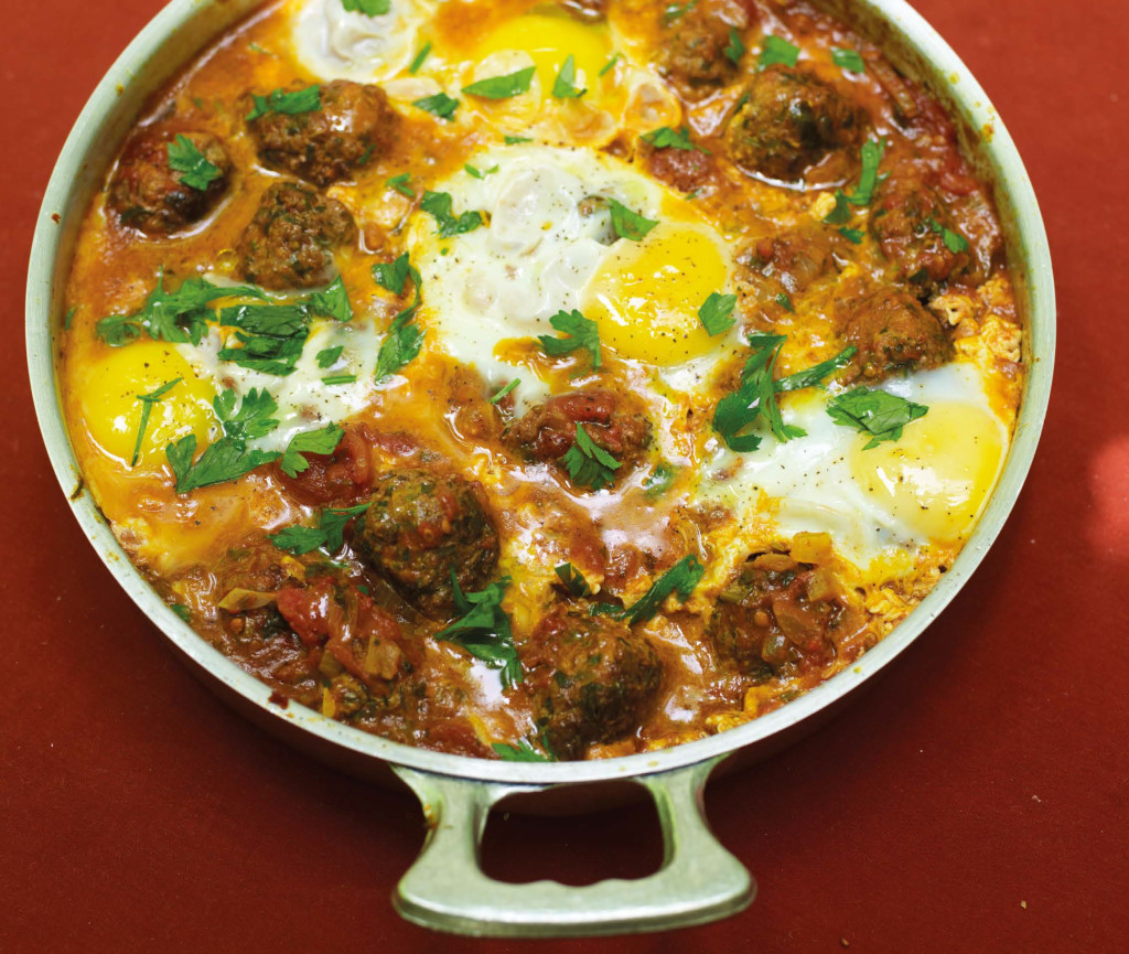 Kefta, Tomato And Egg Tagine Recipe Food Republic