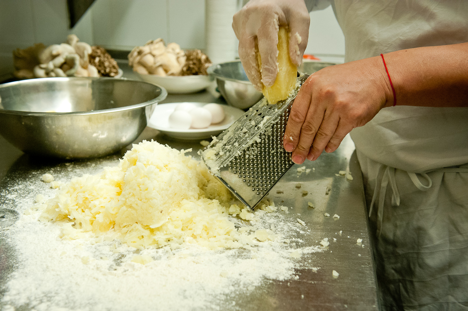 Boil and grate potatoes Food Republic