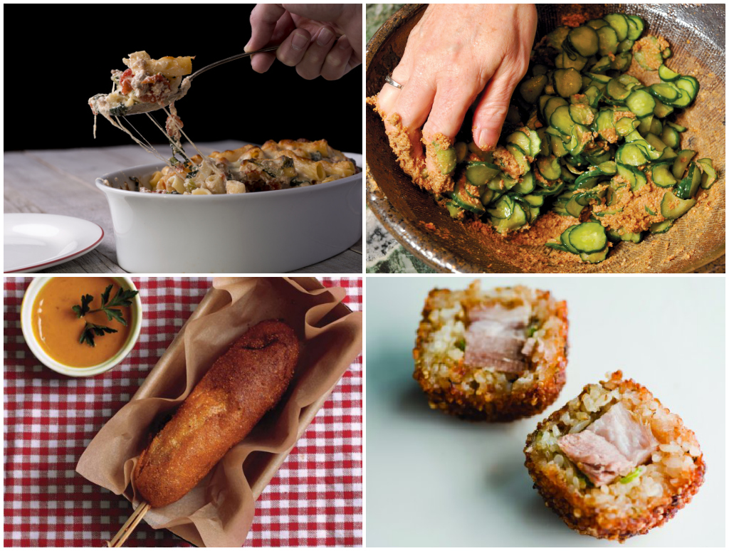 New Recipes This Week Sausage & Kale Pasta, Pork Belly Onigiri, Deep