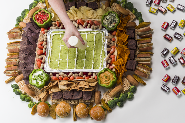 Add the guac and sour cream field