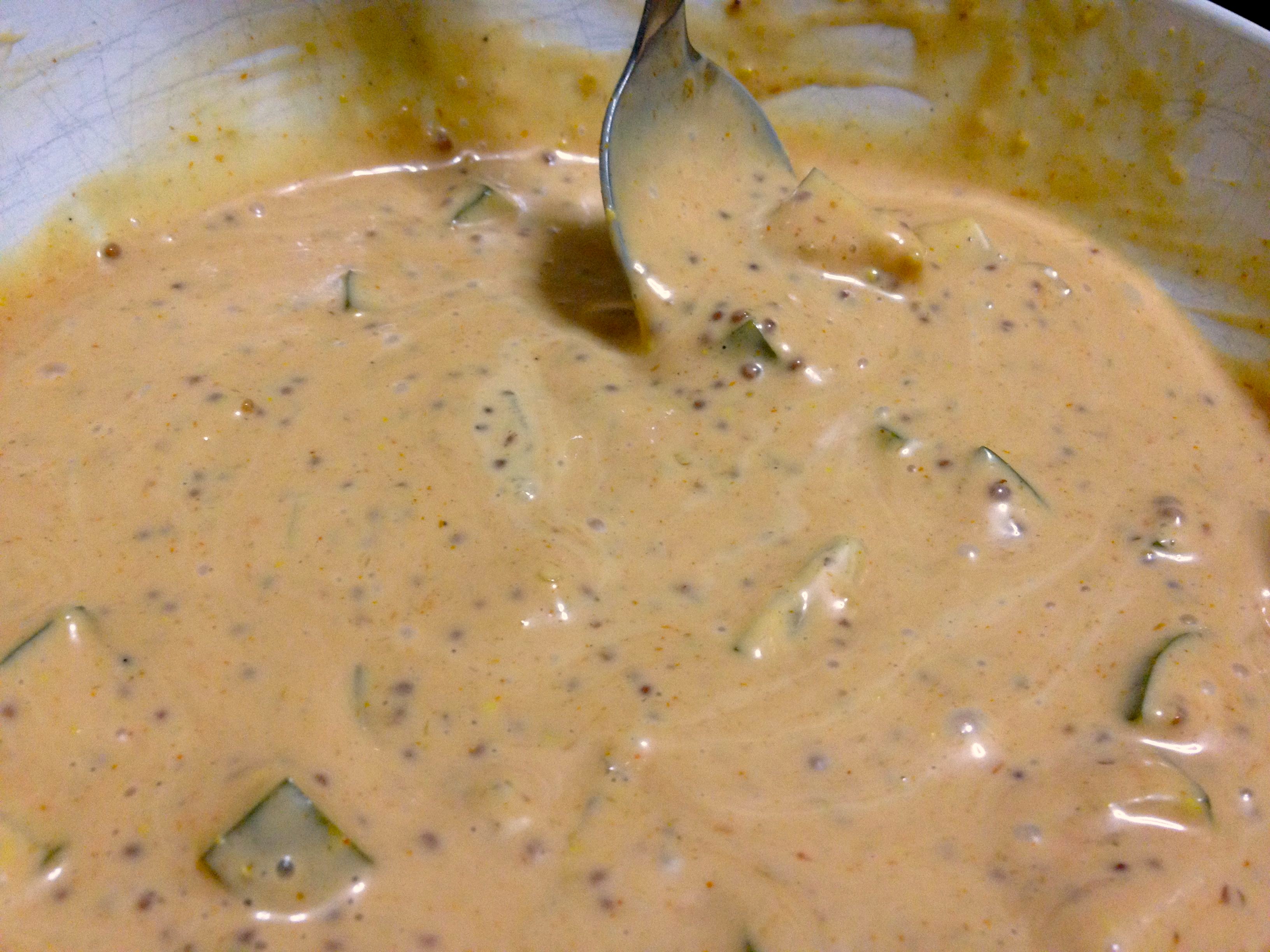 Mix the sauce