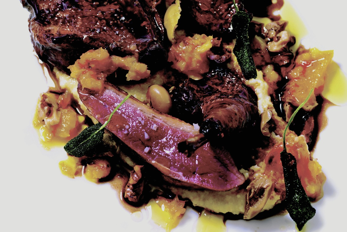 BalsamicGlazed Squab, Crushed Clementine And Grits Recipe Food Republic BalsamicGlazed Squab, Crushed Clementine And Grits Recipe Food Republic