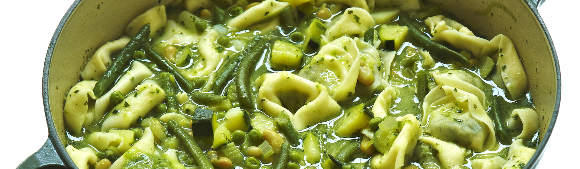 Go Green TomatoFree Tortelloni Minestrone Recipe Food Republic