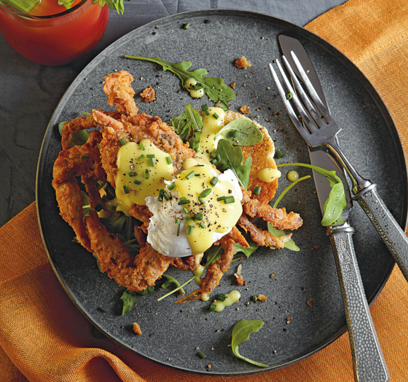 soft shell crab brunch