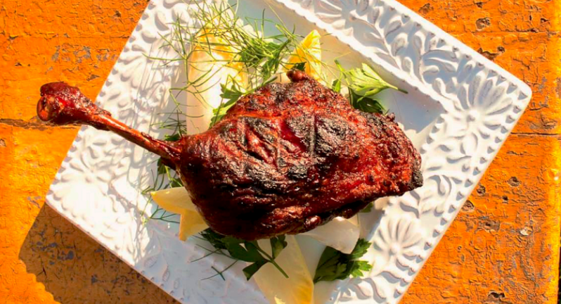 Crispy-Skin Grilled Duck Confit Recipe - Food Republic