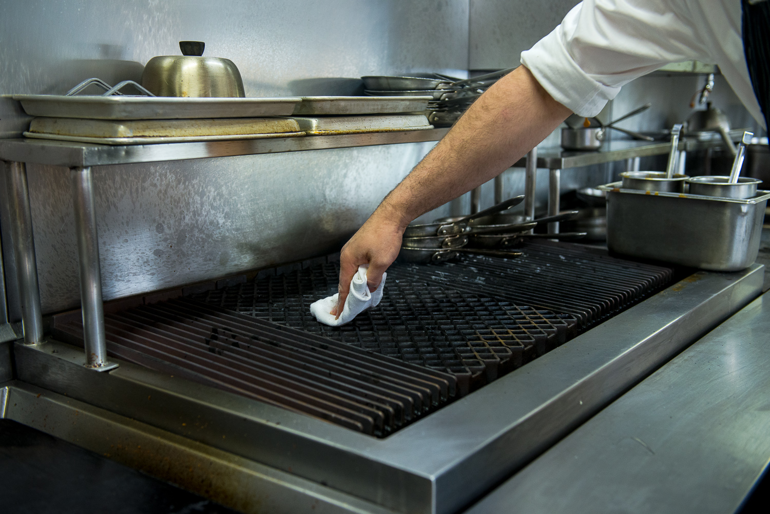 Clean the grill
