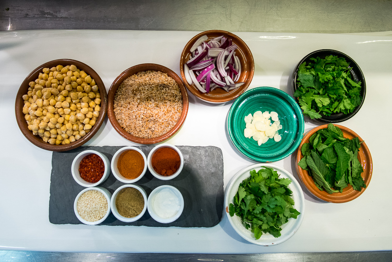 Lay out your mise en place