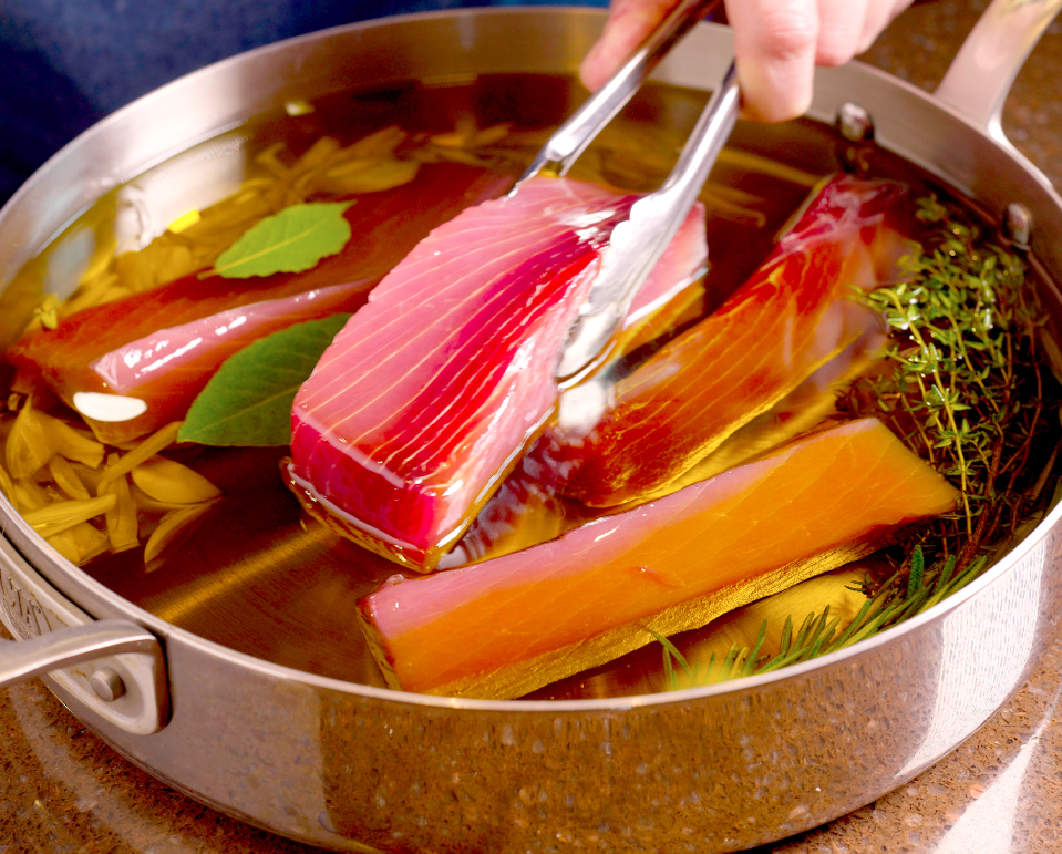 Olive Oil-Poached Tuna Provençal Recipe - Food Republic