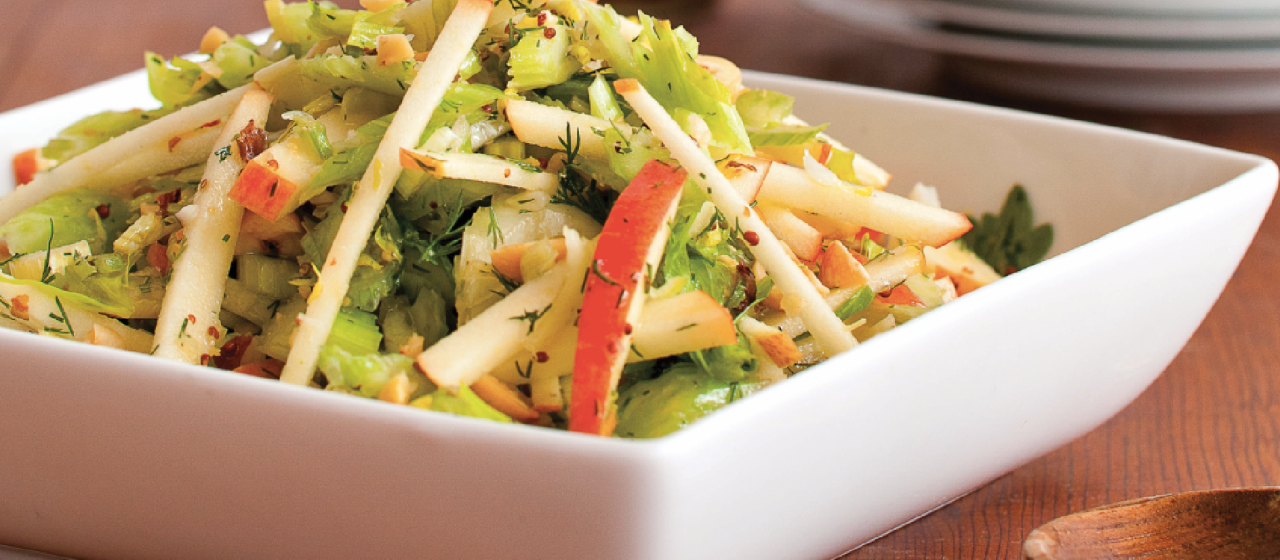 Apple & Celery Salad With Toasted Hazelnuts Recipe Food Republic