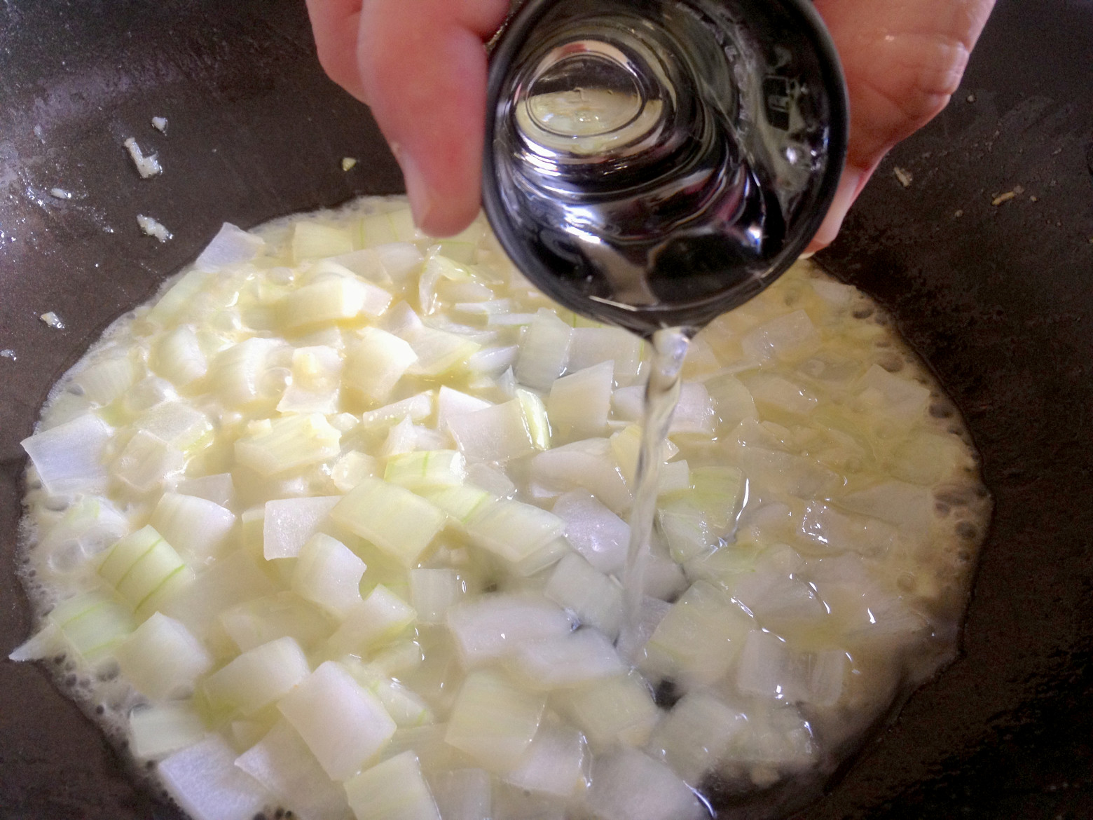 Sauté the onions and garlic Food Republic