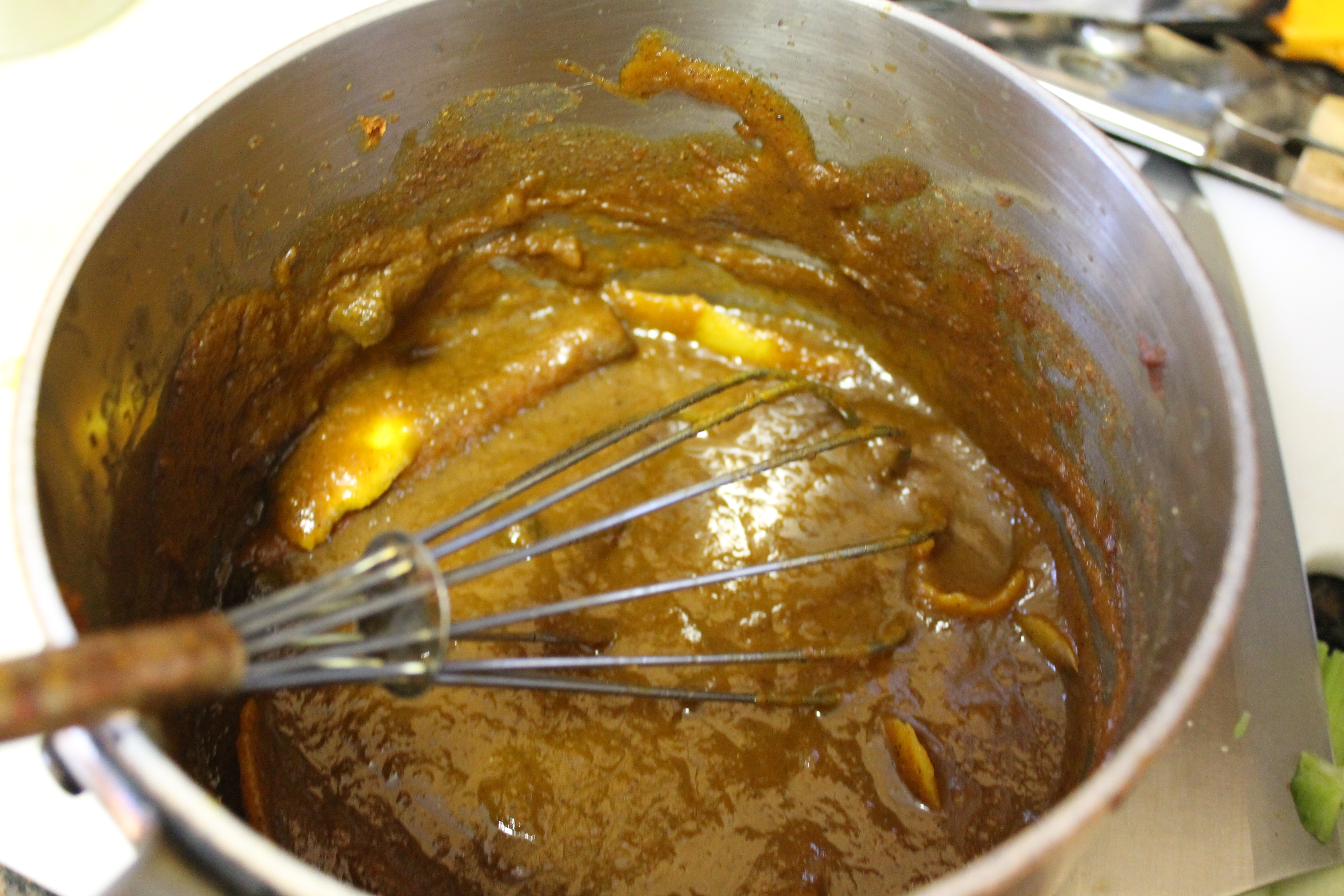 Cook the pumpkin mixture