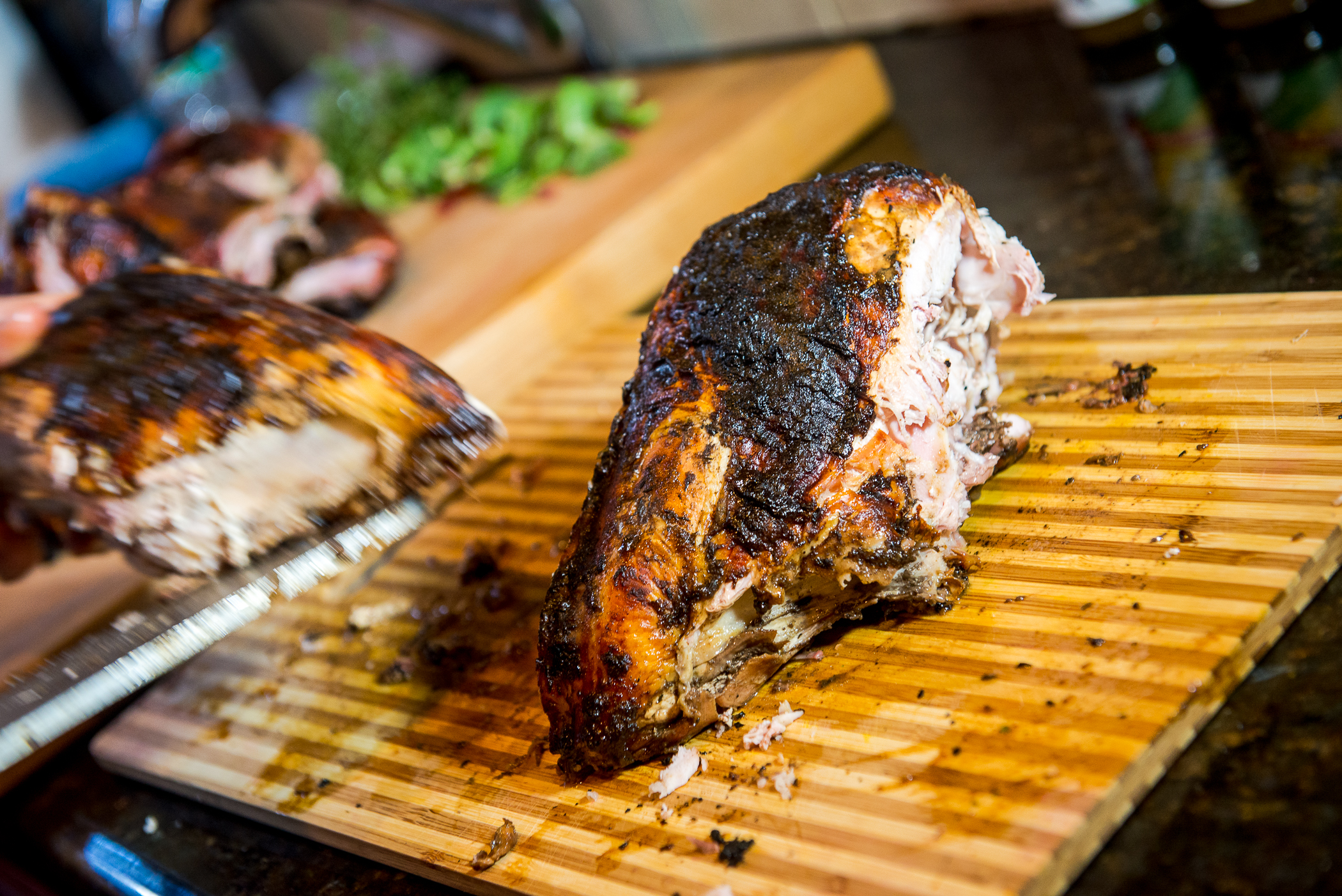 Carve the white meat
