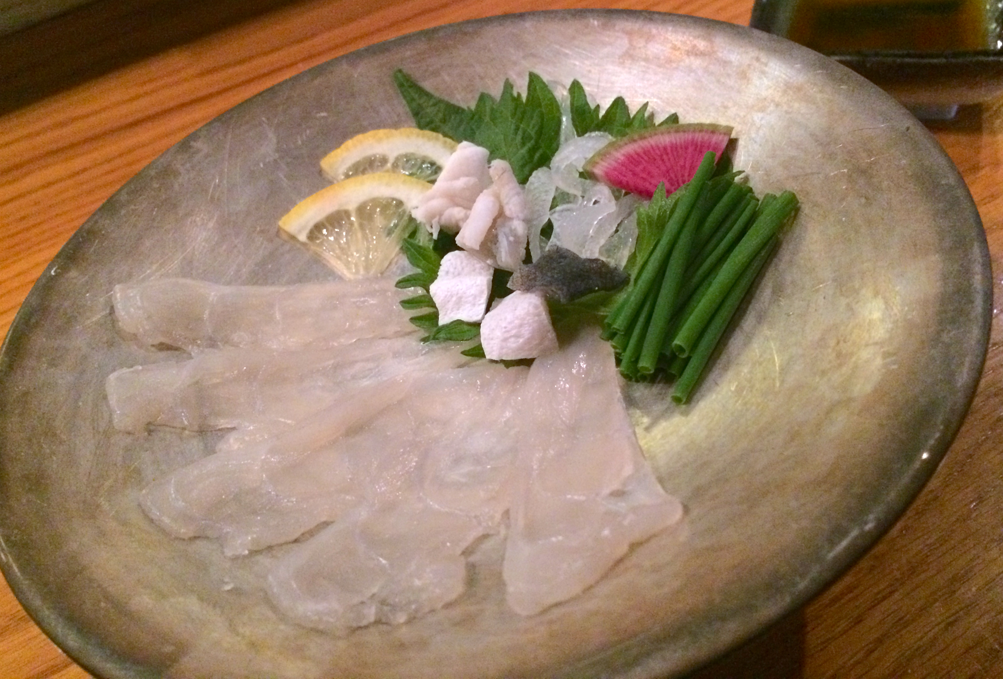 fugu sashimi fugu sashimi