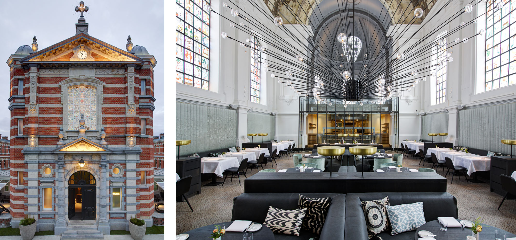 Inside The Jane Antwerp S Palatial New Designer Restaurant Food Republic